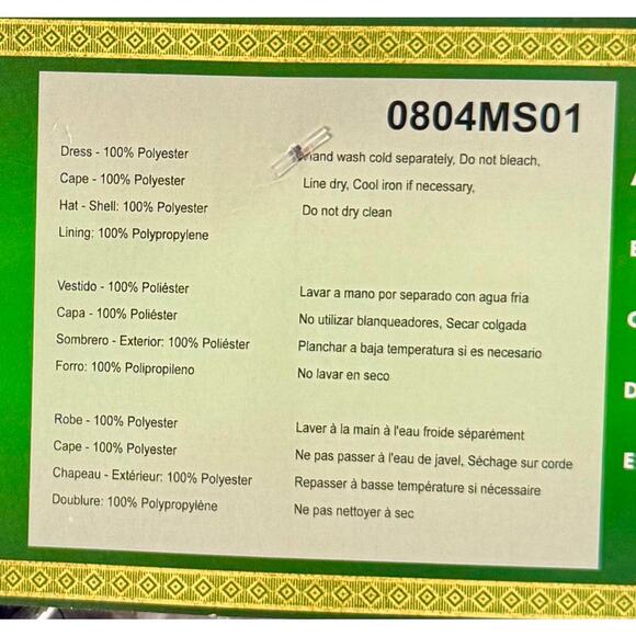 New Elphaba Deluxe Wicked Witch Musical Movie Child Costume Medium 7-8 - Picture 7 of 7